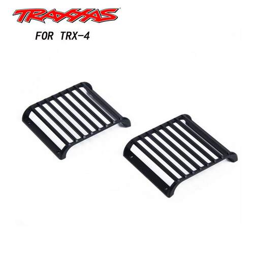 1:10仿真攀爬车 TRX4金属前大灯罩 灯栅 Traxxas TRX-4 防护灯罩