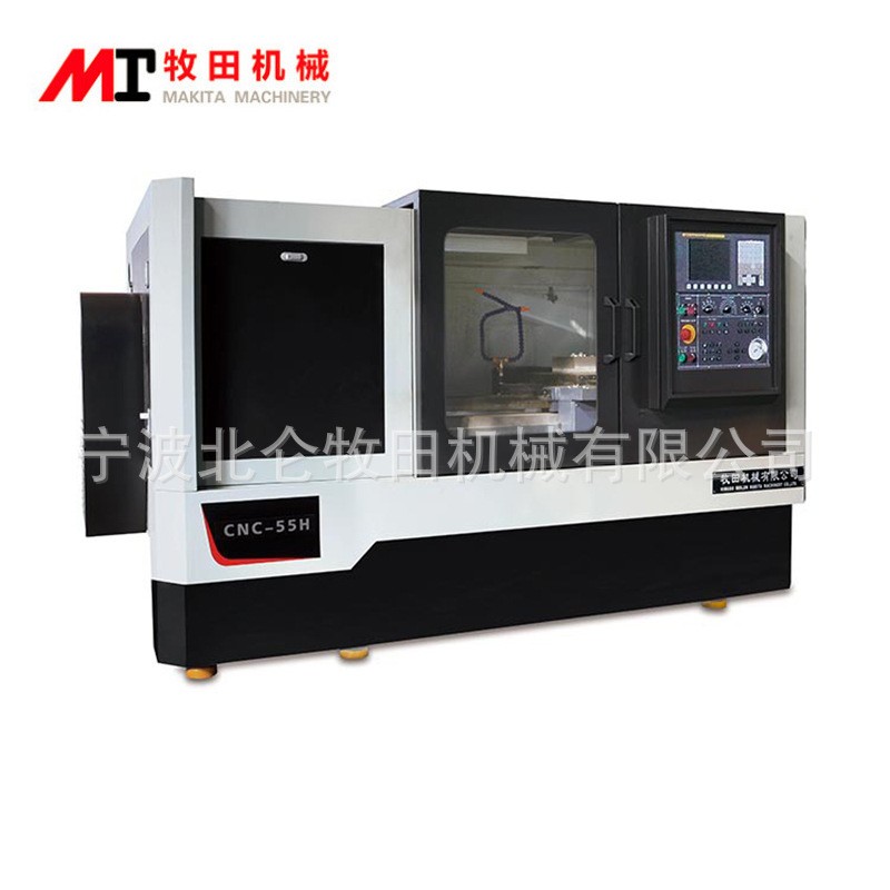 宁波生产平床硬轨车床CNC-55H高精密耐磨CNC车床现货厂家直销