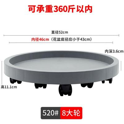 可移动批发塑料花盆花盆托盘花瓶