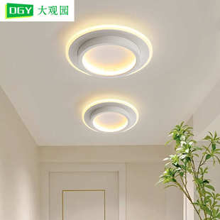 大观园过道灯走廊灯现代简约入户玄关阳台灯阳台吸顶灯中山灯具