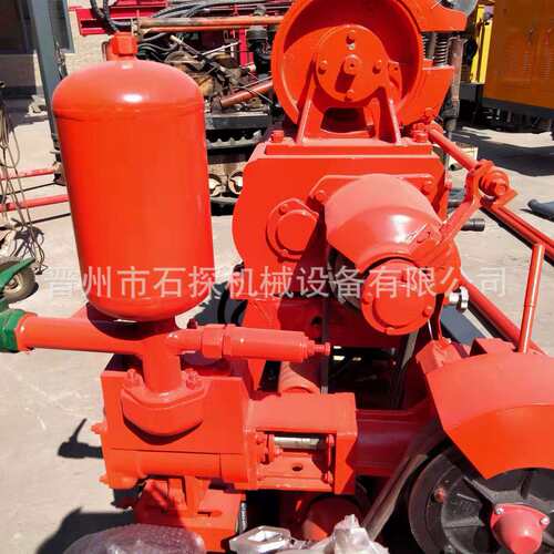 GK200型履带钻机地质钻机带160泵带移机可以打200米的钻机