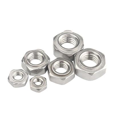 IN929/31D6锈钢M六角焊接螺母点焊螺帽4M5不M6M8M67610M12