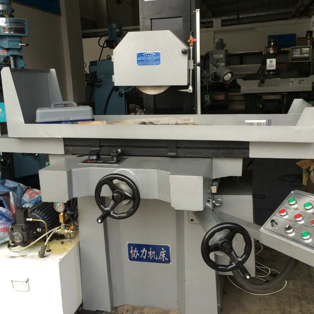 批发全新手摇磨床平面磨床水磨骏华M618落地式通用普通小型