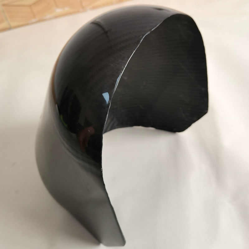 碳素纤维3K表面电焊面罩 碳纤维防护面具 碳纤维罩壳防护罩