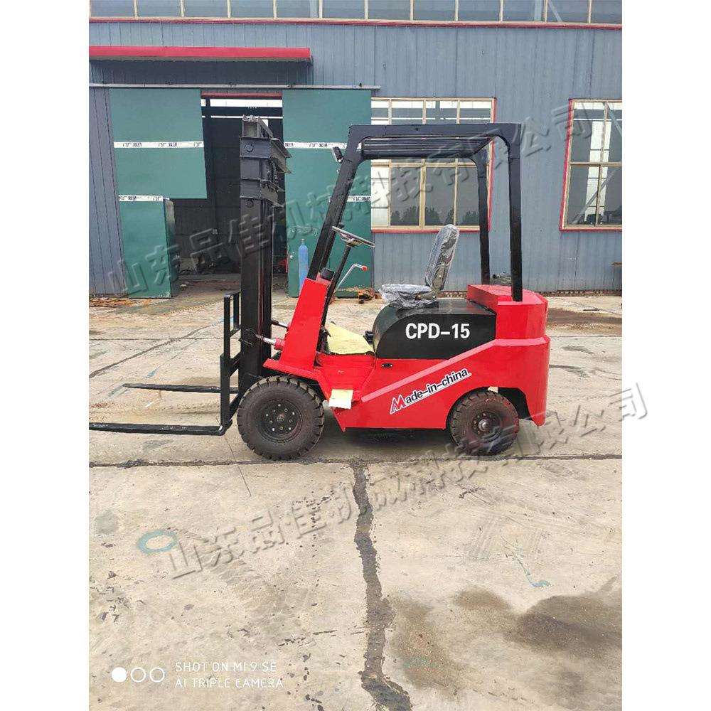 四支点平衡电动叉车小型货运堆高搬运车座驾式液压装卸工具车