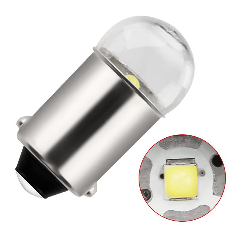 BA9S车灯LED BA9S 3030 LED玻璃耐高温外罩T4W 灯泡示宽灯车门灯