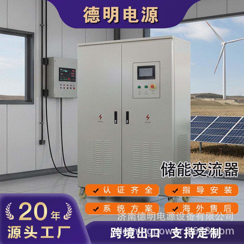 德明OEM三相储能逆变器远程监控光储一体机带WIFI户用光储逆变器
