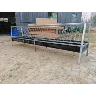 羊槽食槽新款双面羊槽养殖喂 羊食槽羊草架子免费包邮到村养羊槽