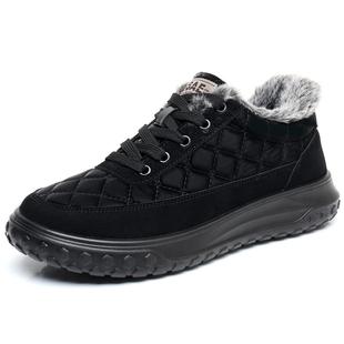 2系带棉鞋 205新款 绒加厚雪地靴防厚滑底妈 加女冬季 高档老北京布鞋