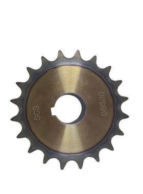 4分08B炼轮SCS45钢成品孔9 10 11 12 13 14T齿台轮带键槽螺孔