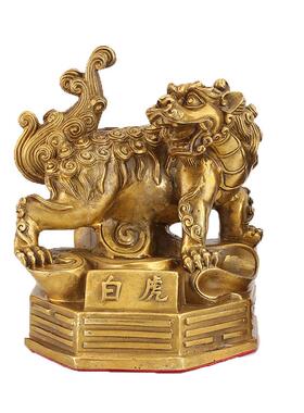 纯铜四方兽摆件大小号四大神兽青龙白虎朱雀玄武铜器工艺礼品