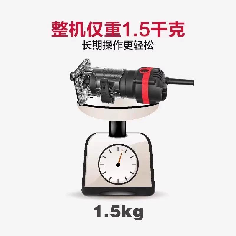 卡胜KU602修边机木工电木铣镂机开槽机铝塑板折边机550瓦大功率