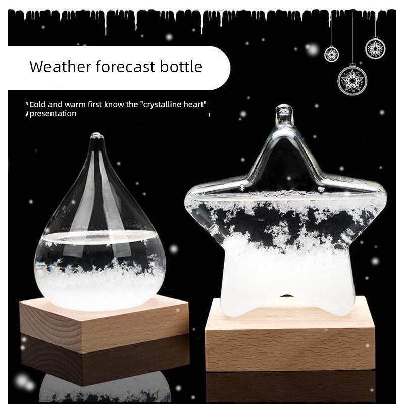 天气预报瓶风暴气象现代生日礼物家居装饰品小摆件创意瓶工艺酒柜