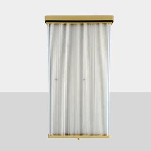 752平米塑烧板除尘器过滤板抛丸机风机除尘设备滤板空气滤芯厂家