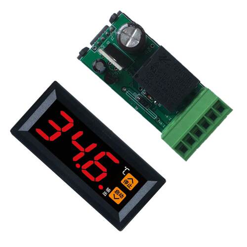 12V24V小微型数显微电脑温控器PID高精度自动恒温加热温度控制器