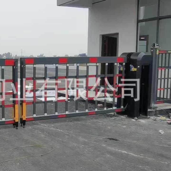 车牌识别一体机栅栏道闸工地大门禁显示屏直流道闸车牌识别系统