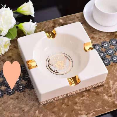 烟灰缸陶瓷创意个雪茄大潮号烟469缸客式厅办公室ktv家用欧茶几性