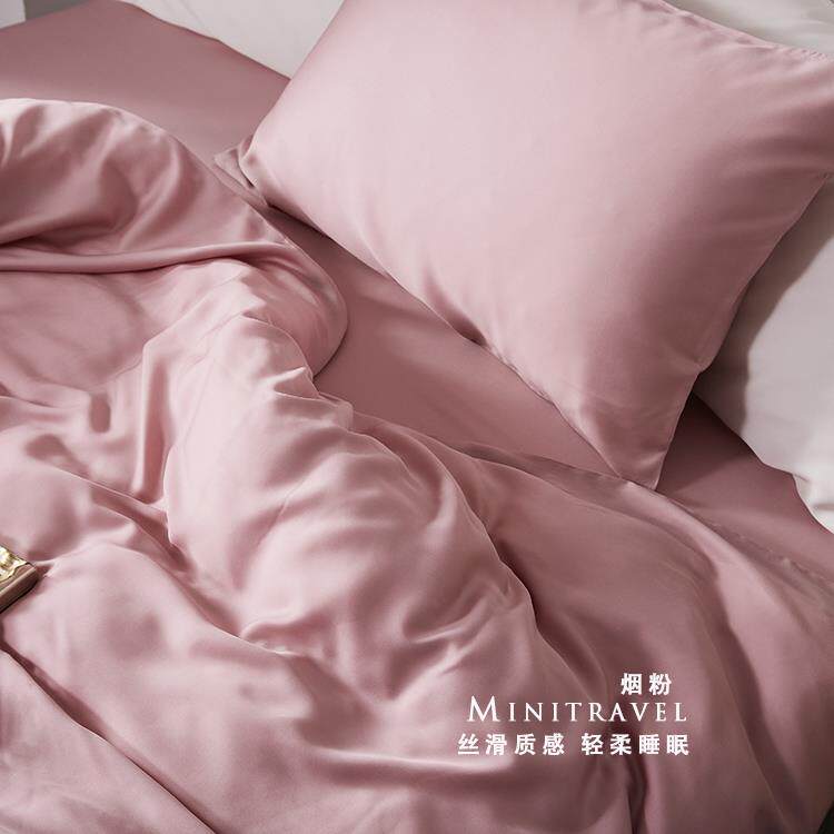 高档NAPLES系列美式纯色兰精天床品 北欧简6约0S素床色1.8单丝四