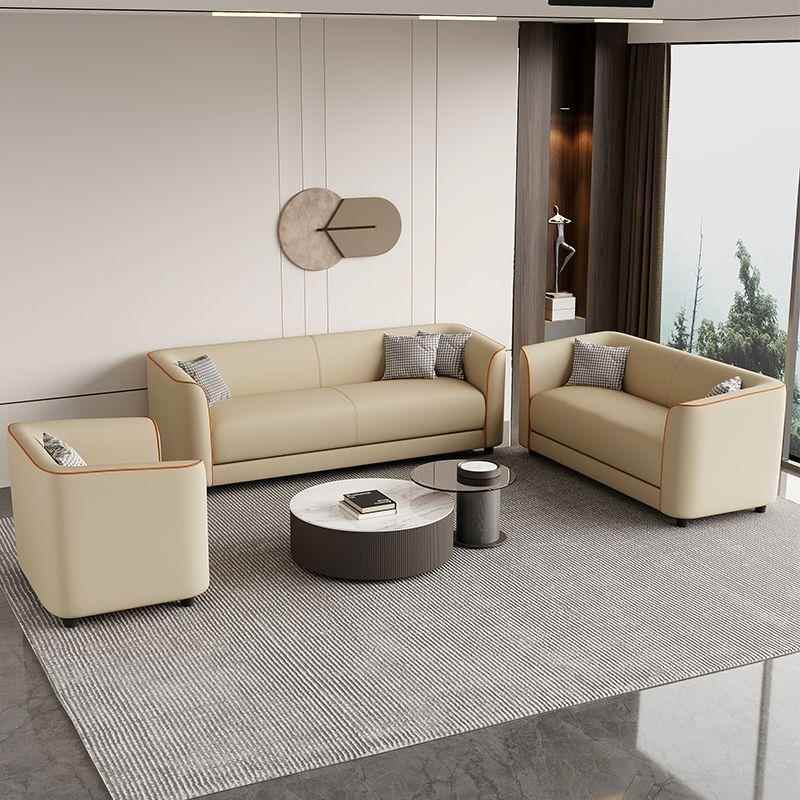 型沙发户客厅简易出租无品牌/房服装休区小接待区猫抓皮双息人三