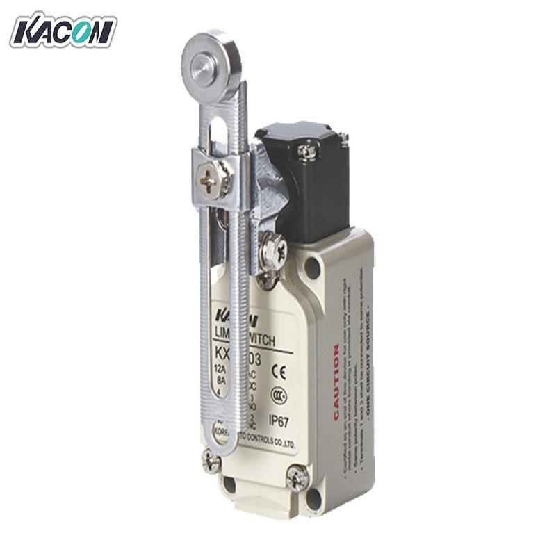 kacon/凯昆KXL-713防水行程开关1开1闭可调手柄行程限位开关
