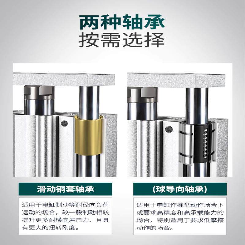 型伺服电缸推杆步进电动缸小大推力伸缩电机推缸精高缸度121行程