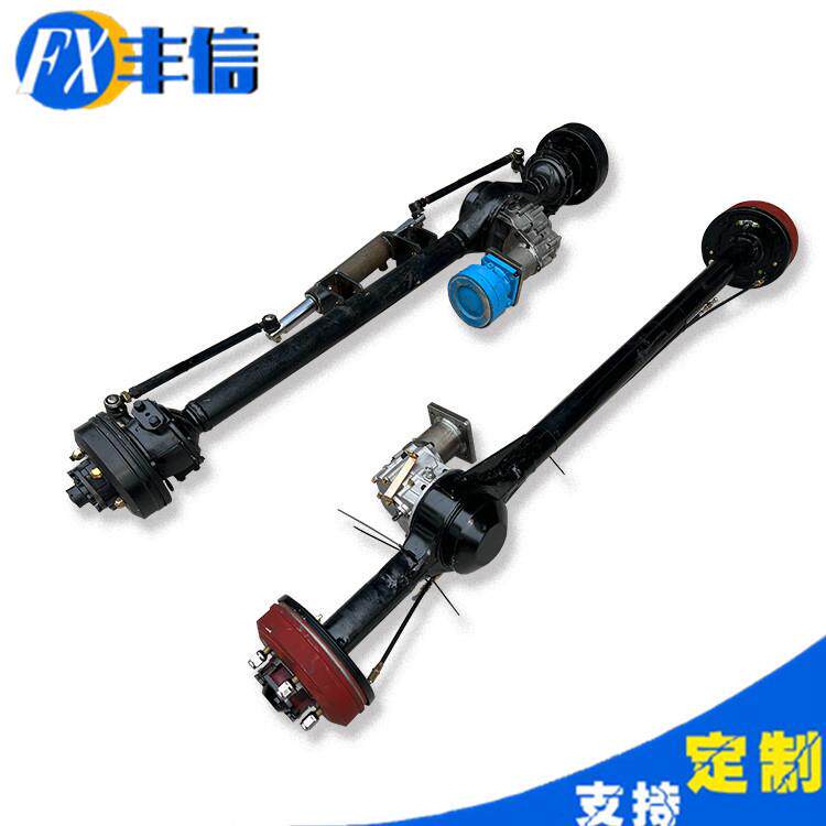 电动车改装液压马达驱动悬浮转向驱动桥遥控油管油缸马达大扭矩