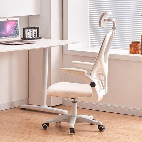 公办椅现代简约脑椅子降网旋转办电公椅职员家用电脑电脑椅网布员