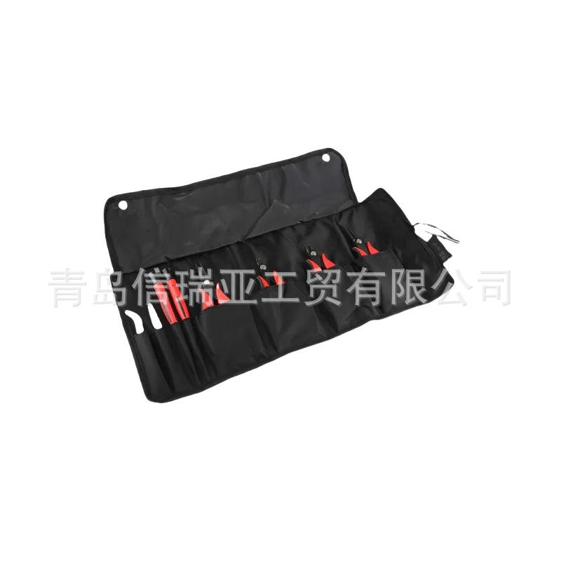 欧时RS PRO 电子产品工具套装182-127 电工工具8件套便携卷装