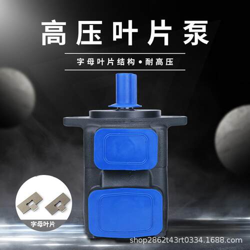 威格士款V/VQ系列低噪音定量电动法兰注塑压铸机液压叶片泵液压泵