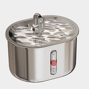 宠物饮FT006水4机不30锈新钢循环过滤猫咪狗狗喂水器大容量热销款