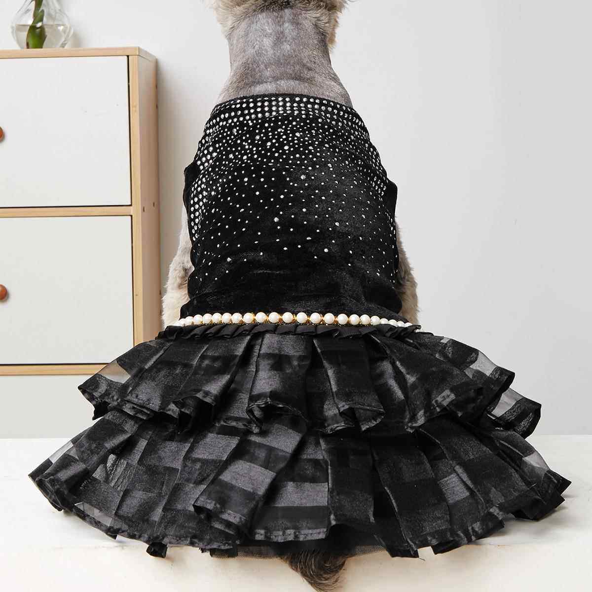 芭菲宠家厂家直销宠物用品零售狗裙子宠物婚纱礼服衣服服饰装