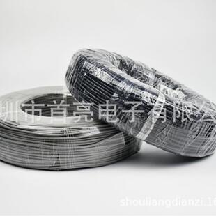 80度 2547 28awg2单芯缠绕屏蔽线 灰色 现货库存供应 300V
