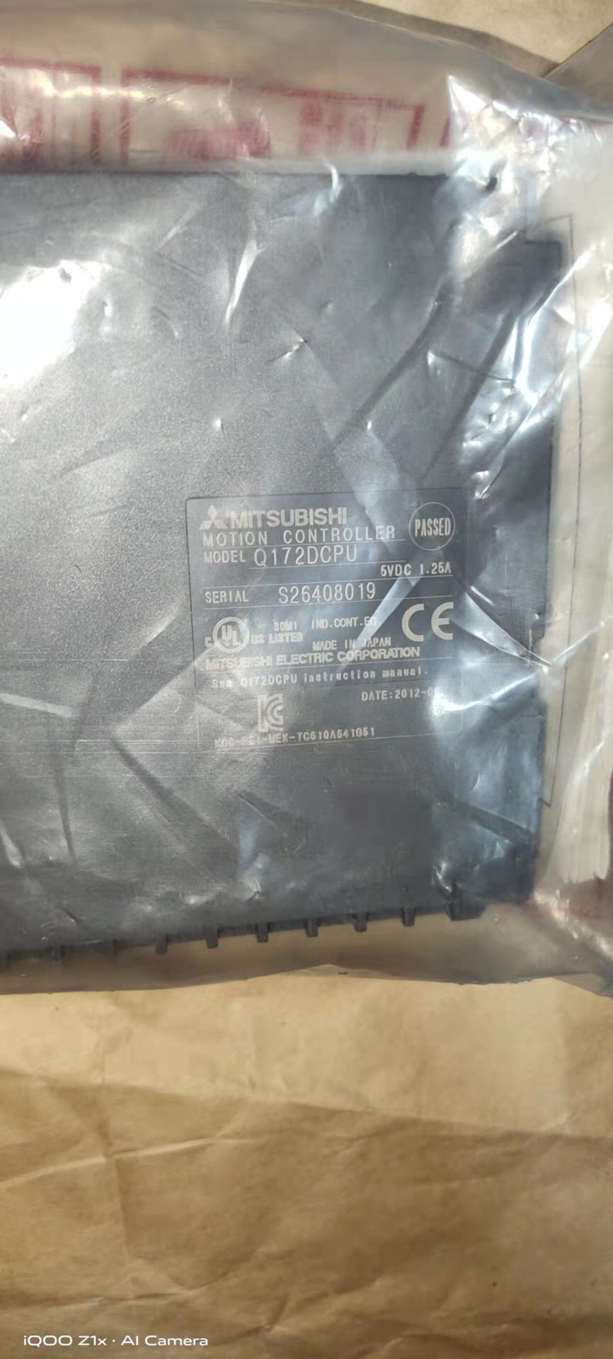 三菱Q172DCPU，全新原装正品，不是翻新机！