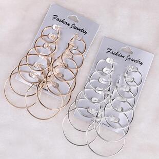 Hoop earrings圆圈耳环 pairs earrings hoop