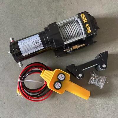 v120tv24v7854860v电动绞盘9500磅4500lb绞车elecric winch12伏60