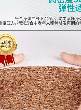 可折叠天然椰棕床垫可定榻榻米棕垫子可定尺寸偏硬家用软1.5m新款