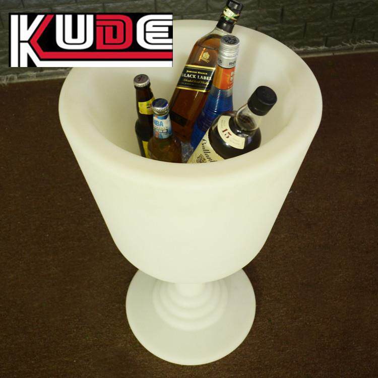 LED冰桶发光酒吧KTV酒店专用七彩遥控渐变高脚酒杯创意塑料冰桶