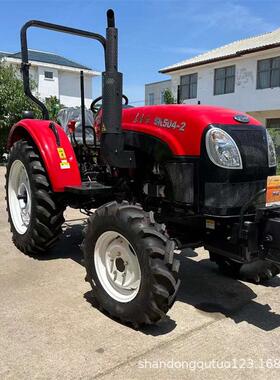 TB1204农用开荒耕地四驱拖拉机 东方红704四轮旋耕播种施肥机