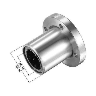Uxcell 2 Pcs LMF25UU Linear Ball Bearings 25mmx40mmx59mm