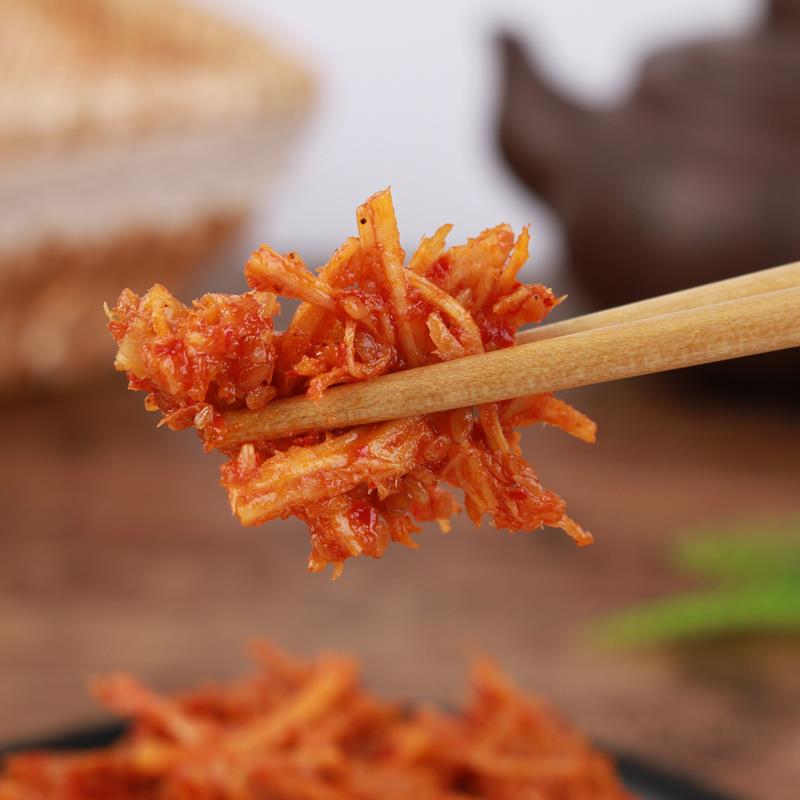 东北板筋丝牛板筋网红食品袋装美食延吉特色甜辣口200克牛板筋