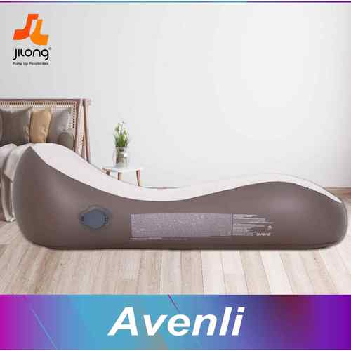 JILONG厂直销新家沙款充气22347，2发户外便携气躺垫床露营自动充