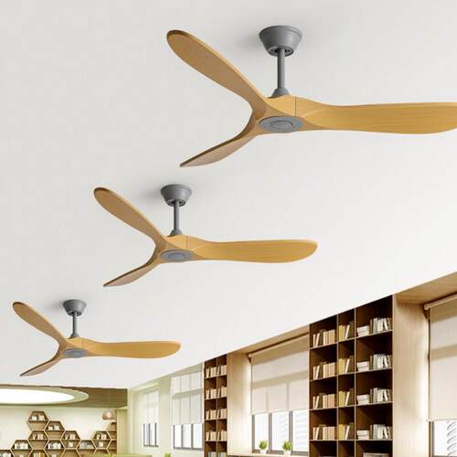 60英寸工业大风吊扇餐厅客厅变频遥控风扇商用覆古吊顶无灯电风扇