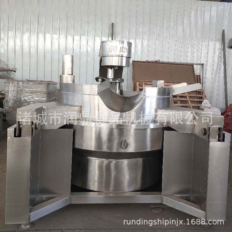 商用行星搅拌炒锅生产定制厂家电磁加热熬糖化糖锅调味品加工机