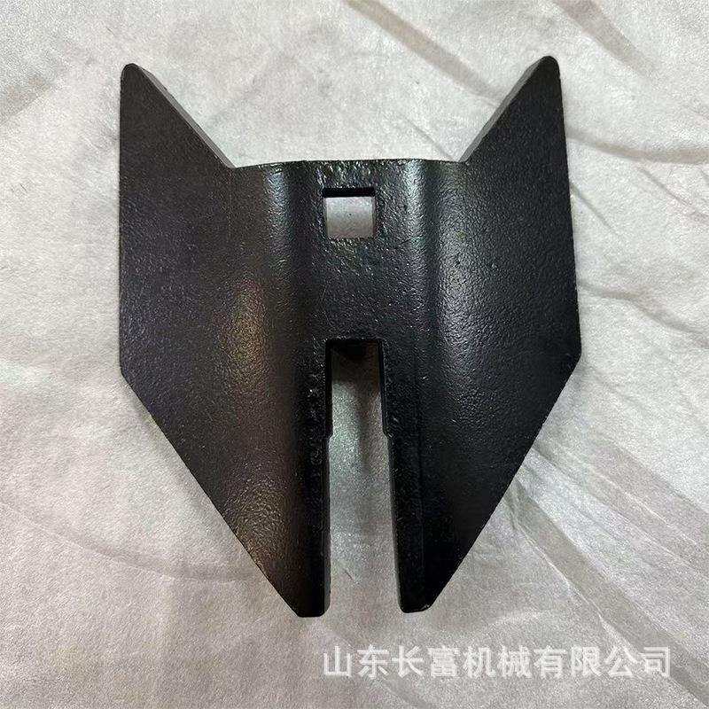 耘锄犁尖双刃口松土铲农机配件耘锄犁铲微耕机松土铲