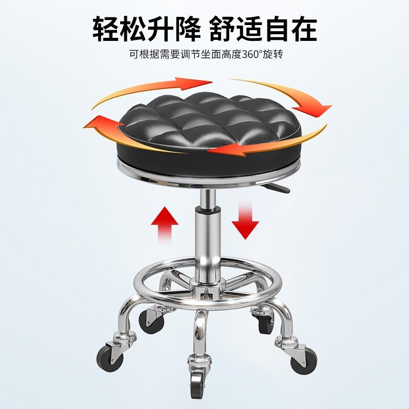 吧台家用转椅佐致(收旋转升降椅凳子现容代简约高脚凳靠背吧椅美