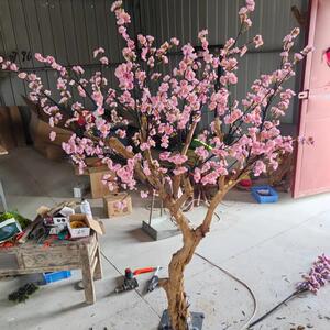 高档真梅树造景用仿真树JWJ中式室内大型假树仿酒花店商景场造装