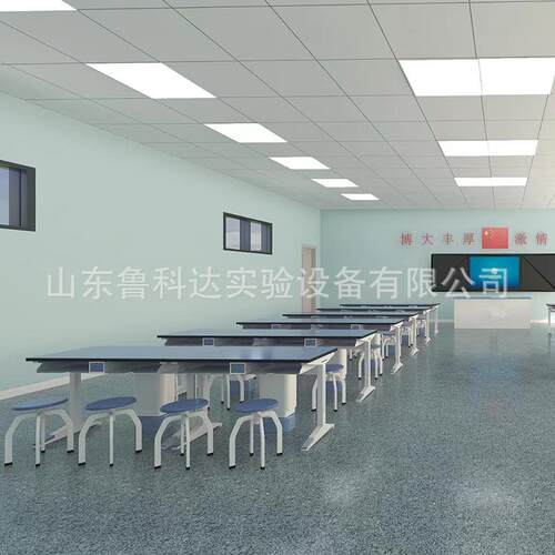学生实验室课桌中小学生物理化学通风科学探究铝塑实验桌试验台