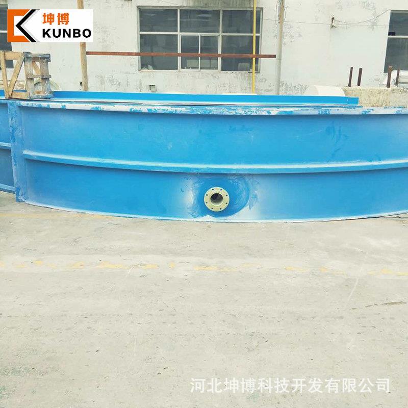 玻璃钢污水池盖板加盖方管玻璃钢盖板污水池罩棚弧形集气罩