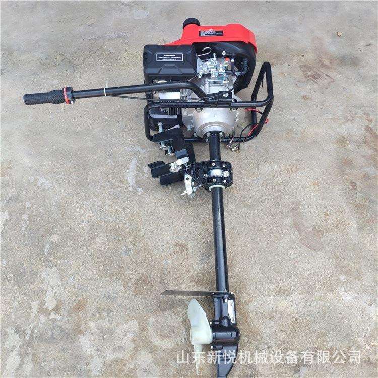 汽油动力船用挂浆机四冲程马达推进器游艇水下螺旋桨