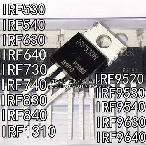 IRF530N 540N 630N 640N 1310N 9520N 9530N 9540N NPBF直插TO220